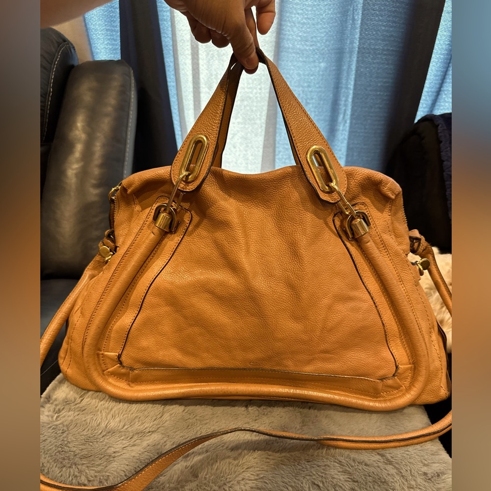 CHLOE Paraty leather handbag